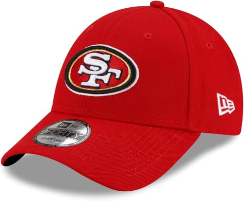 New Era NFL The League 9Forty Team Color Alternate Adjustable Strapback Hat Cap One Size Fits All - San Francisco 49ers Red