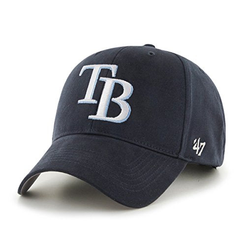 47 MLB Tampa Bay Rays Basic MVP Adjustable Hat, Youth