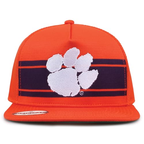 The Game NCAA Licensed Clemson University Tigers Trucker Hat, Tigers Game Day Hat
