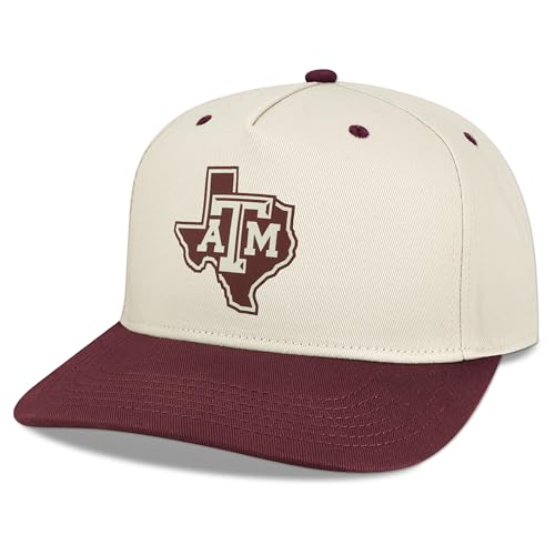 Legacy NCAA Officially Licensed Baseball Hat, Texas A&M Aggies Team Color