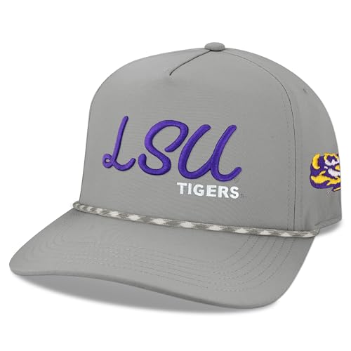 Legacy NCAA Officially Licensed Rope Hat, LSU Tigers Team Color