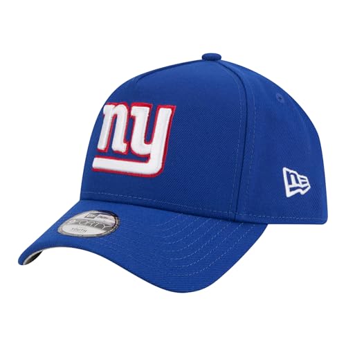 New Era Youth Royal New York Giants 9FORTY A-Frame Adjustable Hat