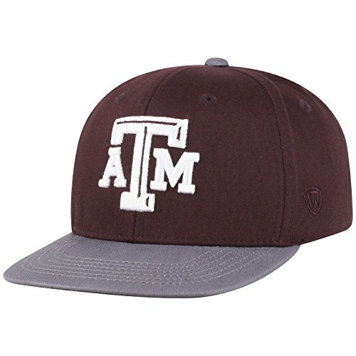 Top of the World Texas A&M Aggies Maverick Youth Flat Bill Snapback Adjustable Hat