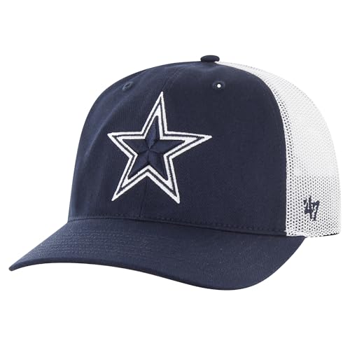 47 Youth Navy Dallas Cowboys Trucker Adjustable Hat