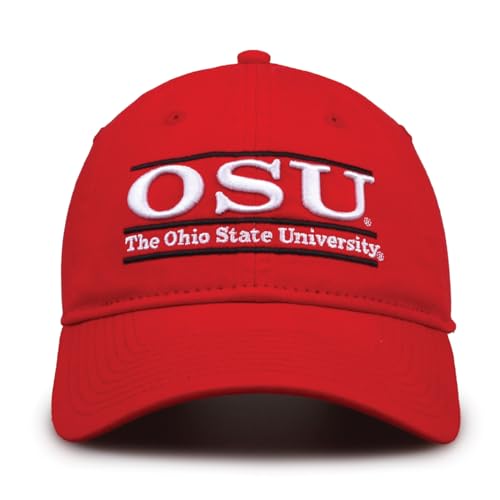 The Game NCAA Ohio State Buckeyes Hat, Unisex One Size Adjustable Red