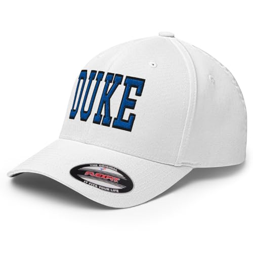 RIVEMUG FX Duke Fitted Hat Embroidered Curved Bill Mid Crown Closed-Back Structured Twill Cap