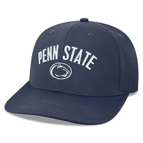 Legacy NCAA Officially Licensed Baseball Hat, Penn State Nittany Lions, Lightweight Cap for Men & Women, Back Nine Adjustable (B9A), Navy, One Size Fits Most, Adjustable Closure