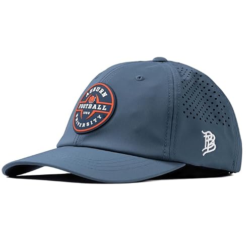 Branded Bills Officially Licensed x Auburn Tigers Navy Performance Dad Hat Auburn Football Legacy PVC