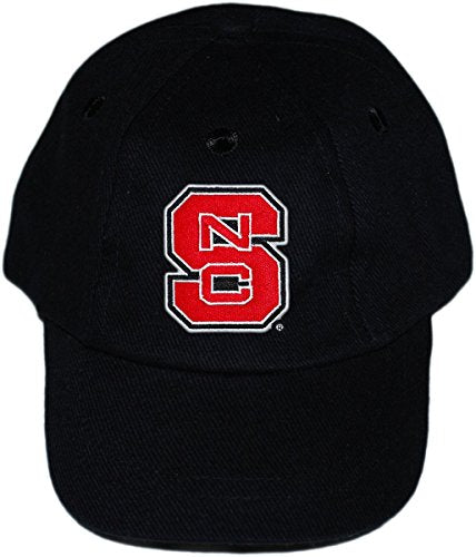 North Carolina State University Wolfpack Baby and Toddler Baseball Hat Black