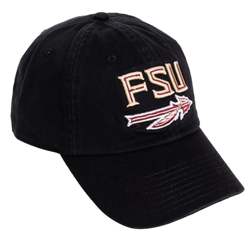 Desert Cactus Florida State University Embroidered Baseball Hat (A1) Black