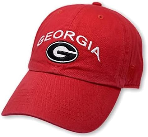 Georgia Collegiate Adjustable Hats (Adjustable Hats, Georgia Red Arch)