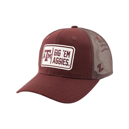 Texas A&M Aggies NCAA Officially Licensed Snapback Hat Big Rig Patch Team Color Defer
