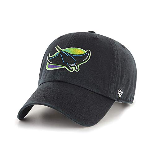 Tampa Bay Rays Mens Old Logo Hat One Size Black