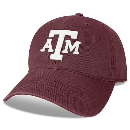 Legacy NCAA Officially Licensed Baseball Hat, Texas A&M Aggies Team Color