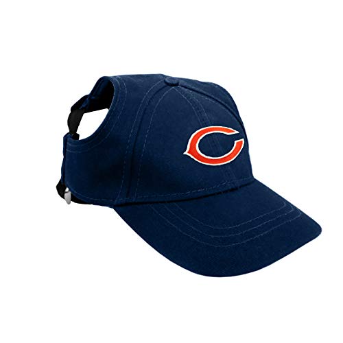 Littlearth NFL Chicago Bears Pet Baseball Hat, Team Color, Medium