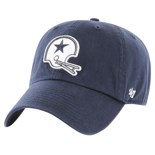 47 Men's Navy Dallas Cowboys Helmet Clean Up Adjustable Hat