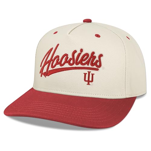 Legacy NCAA Officially Licensed Baseball Hat, Indiana Hoosiers Team Color