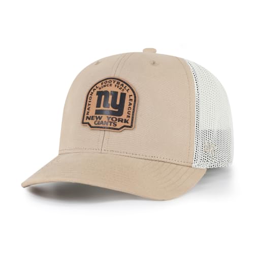 47 Men's Khaki New York Giants Bonehide Trucker Adjustable Hat
