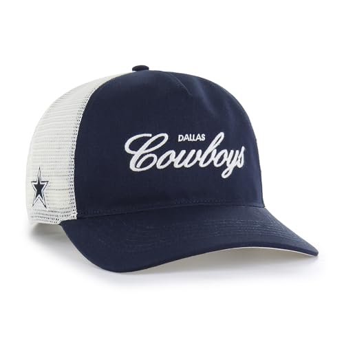 47 Men's Navy Dallas Cowboys Foundation Trucker Hitch Adjustable Hat