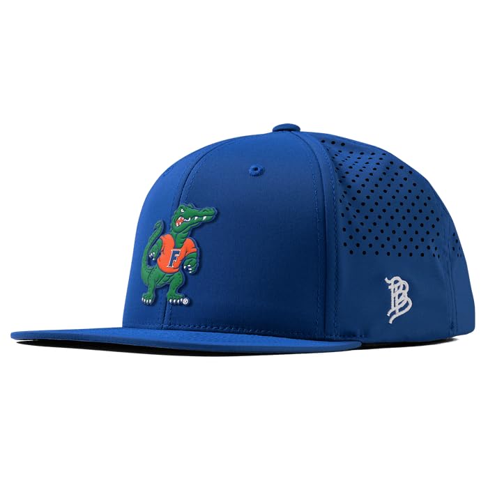 Branded Bills Officially Licensed x Florida Gators Royal Flat Performance Albert The Gator
