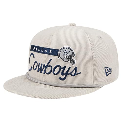 New Era Men's Gray Dallas Cowboys Cord Rope 9FIFTY Snapback Hat