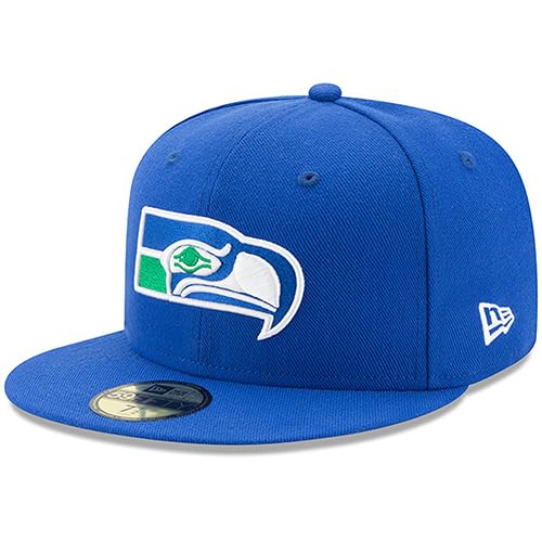 New Era Men's Royal Seattle Seahawks 59FIFTY Fitted Hat