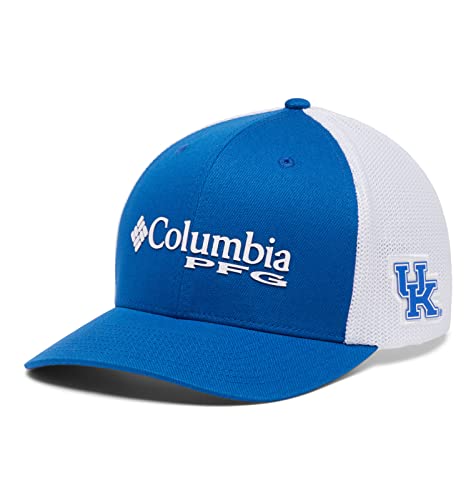 Columbia Unisex Collegiate PFG Mesh Ball Cap, UK - Azul, Large/X-Large