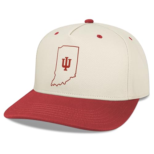 Legacy NCAA Officially Licensed Baseball Hat, Indiana Hoosiers Team Color