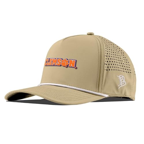 Branded Bills Officially Licensed x Clemson Tigers Desert 5-Panel Clemson Tigers Block PVC