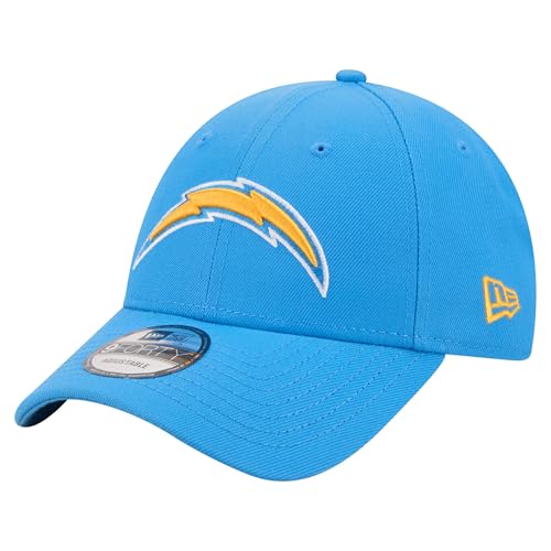New Era Men's Powder Blue Los Angeles Chargers Core Team 9FORTY Adjustable Hat