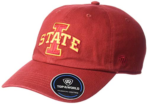 Top of the World Iowa State Cyclones Men's Adjustable Relaxed Fit Team Icon hat, Adjustable
