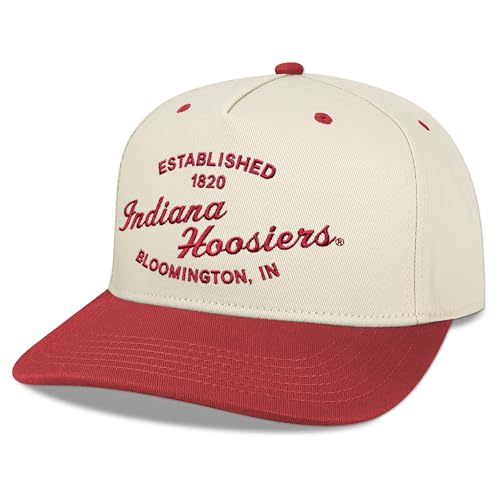 Legacy NCAA Officially Licensed Baseball Hat, Indiana Hoosiers Team Color