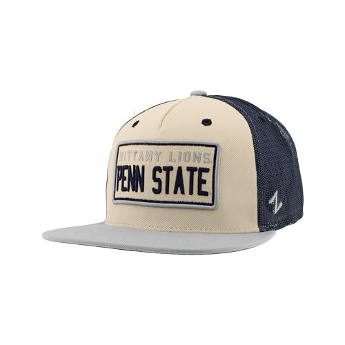 Zephyr Standard NCAA Officially Licensed Hat Trucker Paradigm, Stone, One Size