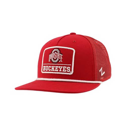 ZHATS Standard NCAA Officially Licensed Rope Hat Trace Bulletin, Team Color, One Size