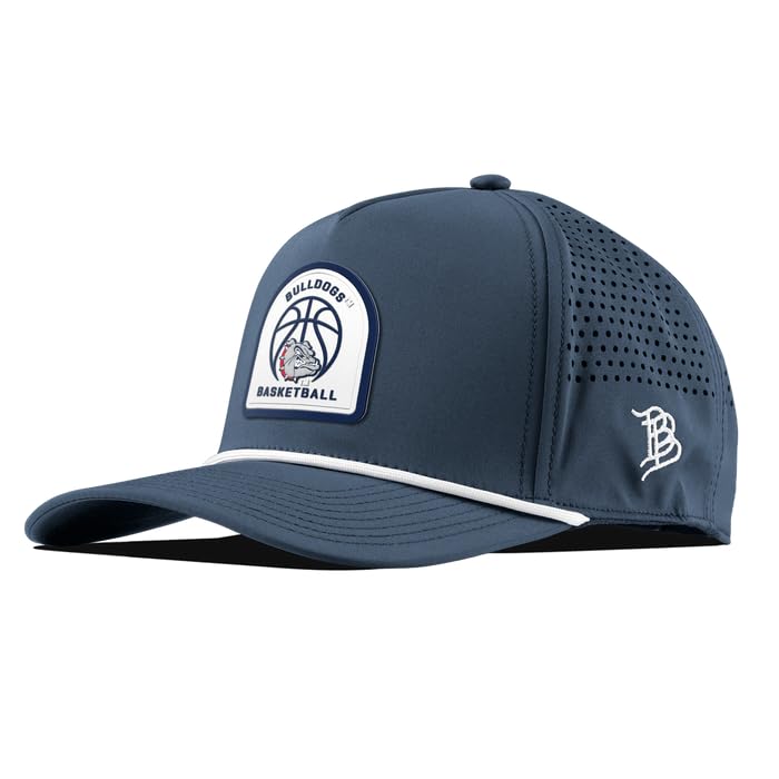 Branded Bills Officially Licensed x Gonzaga Bulldogs Orion Curved 5-Panel Gonzaga Basketball PVC