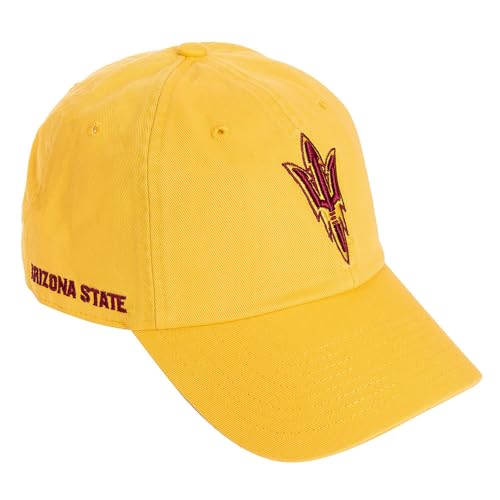 Desert Cactus Arizona State University Baseball Embroidered Hat (Yellow)