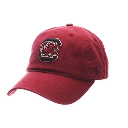 NCAA Zephyr South Carolina Fighting Gamecocks Mens Scholarship Relaxed Hat, Adjustable, Team Color