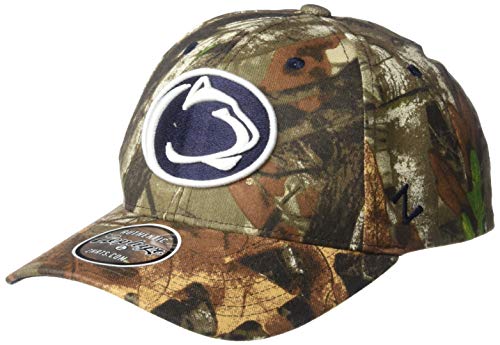 NCAA Zephyr Penn State Nittany Lions Mens Remington Hunting Camo Hat, Adjustable, Next Camo