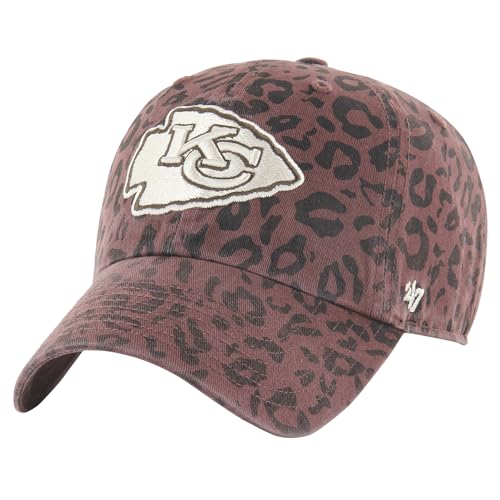 47 Women's Brown Kansas City Chiefs Tawny Clean Up Adjustable Hat