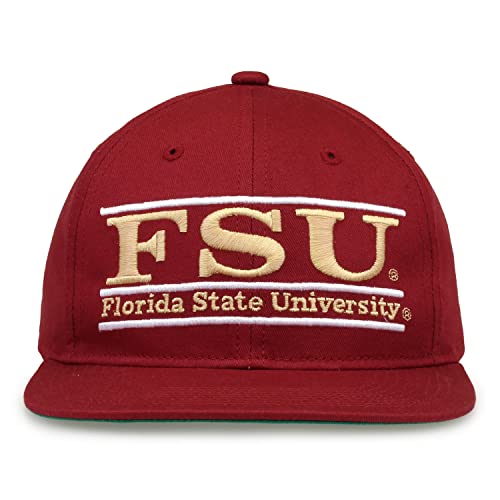 The Game NCAA Florida State Seminoles, Unisex Retro Bar Design Hat, Adjustable, One Size
