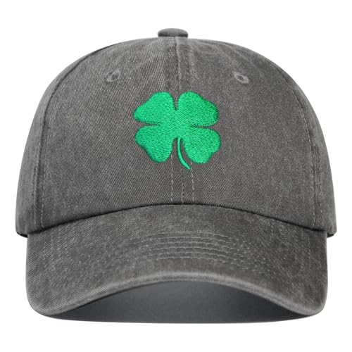 St Patricks Day Hat for Men Women Irish 4 Leaf Clover Gift Hat Decorations
