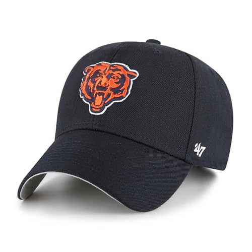 '47 Men's Navy Chicago Bears MVP Adjustable Hat
