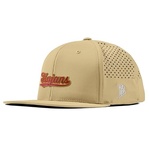 Branded Bills Officially Licensed x USC Trojans Desert Flat Performance USC Trojans Script PVC