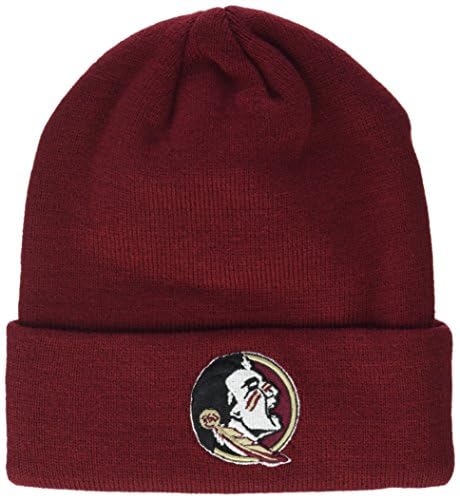 Collegiate Cuffed Knit Beanie Hats, Cuffed Knit Winter Beanies Available (Cuffed Knit Beanie, Florida State)