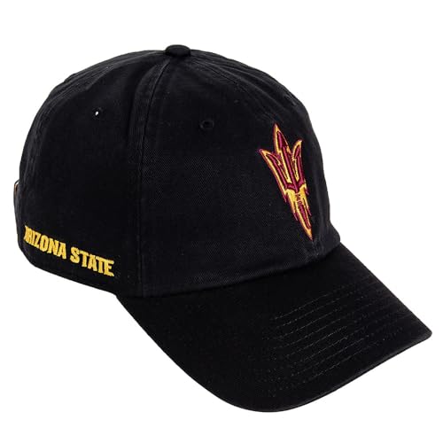 Desert Cactus Arizona State University Baseball Hat Embroidered Cap (Black)