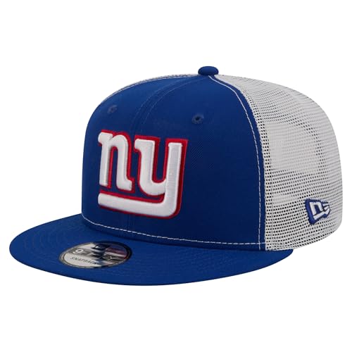 New Era Men's Royal New York Giants Core Team 9FIFTY Trucker Snapback Hat