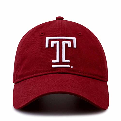 Temple Owls NCAA Hat - Relaxed Fit Adjustable Baseball Cap Cardinal