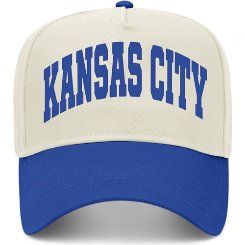 Kansas City Collegiate Hat (US, Alpha, One Size, Royal/Natural)