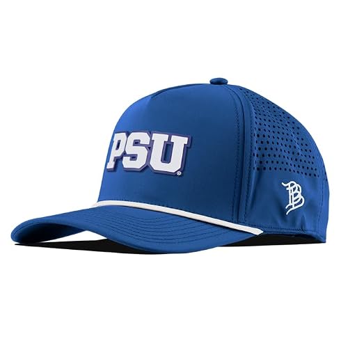 Branded Bills Officially Licensed x Penn State Nittany Lions Royal 5-Panel Penn State Block PVC
