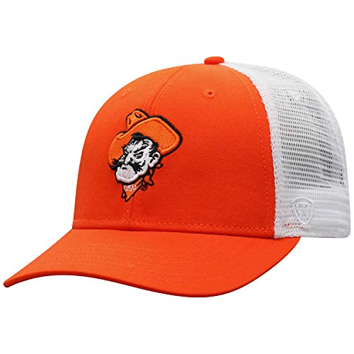 Top of the World Oklahoma State Cowboys Men's Top of the World BB Trucker Hat Secondary Team Color Icon, Adjustable